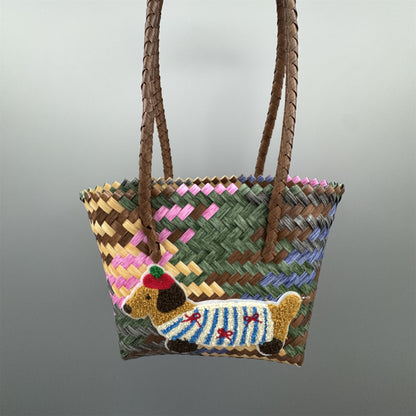 Retro Woven Bag