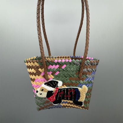 Retro Woven Bag
