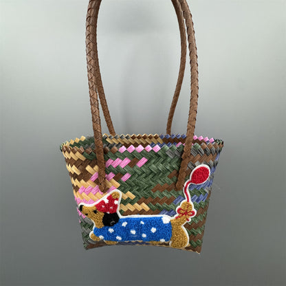 Retro Woven Bag