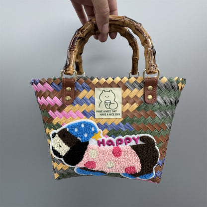 Retro Woven Bag