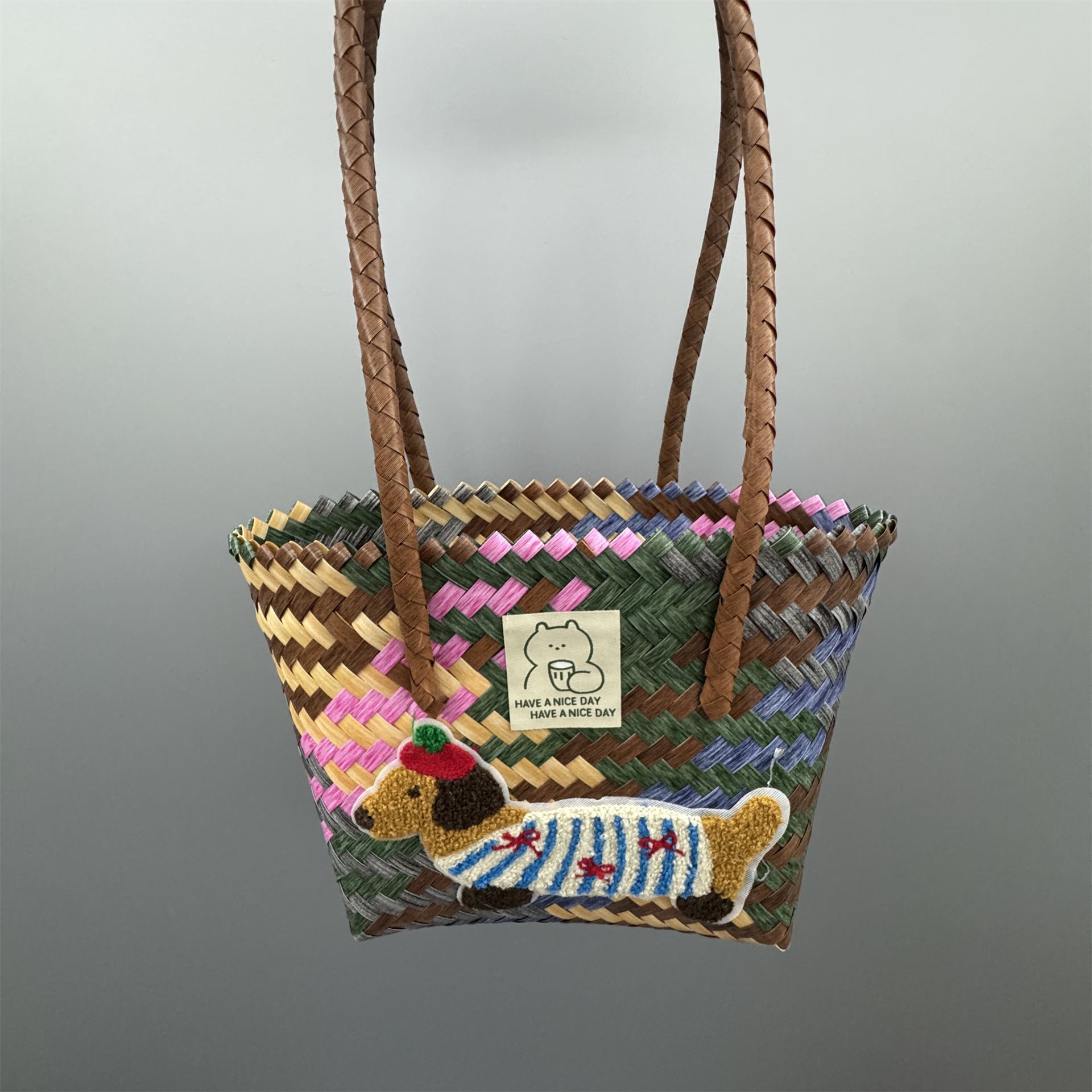 Retro Woven Bag