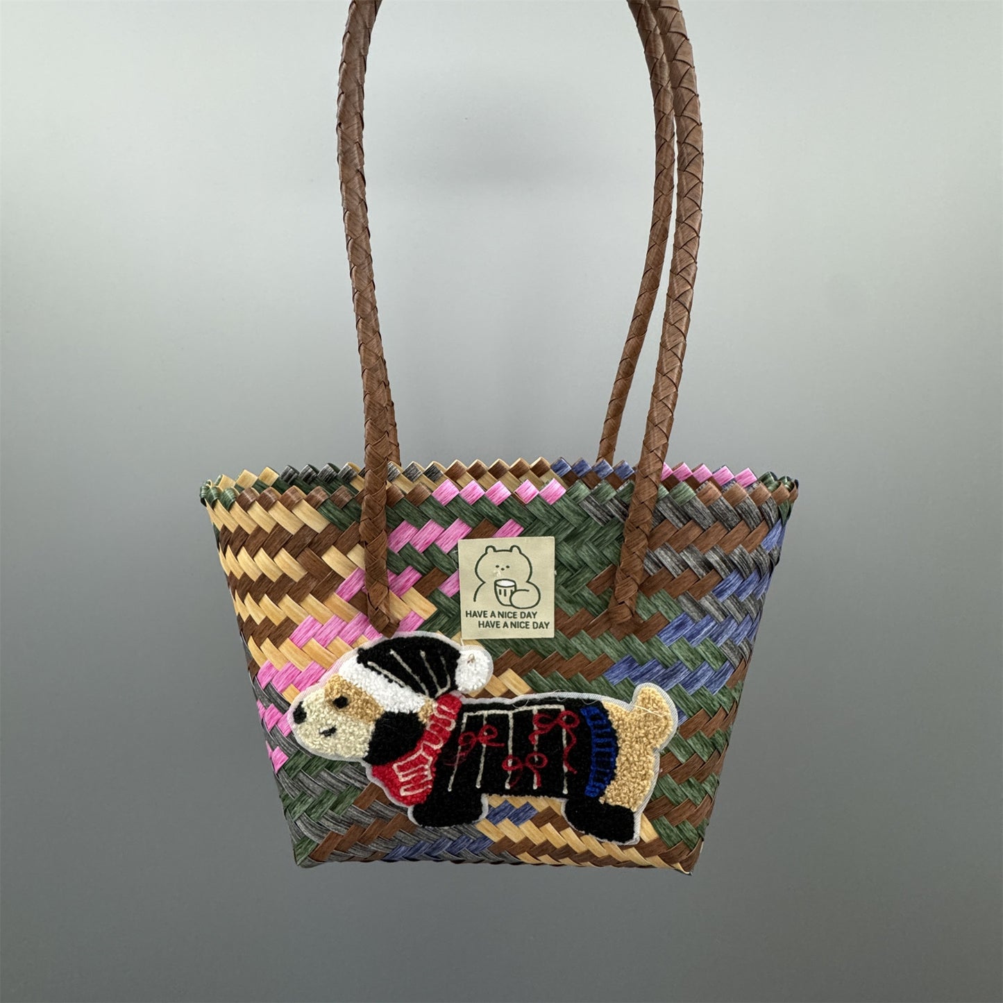 Retro Woven Bag