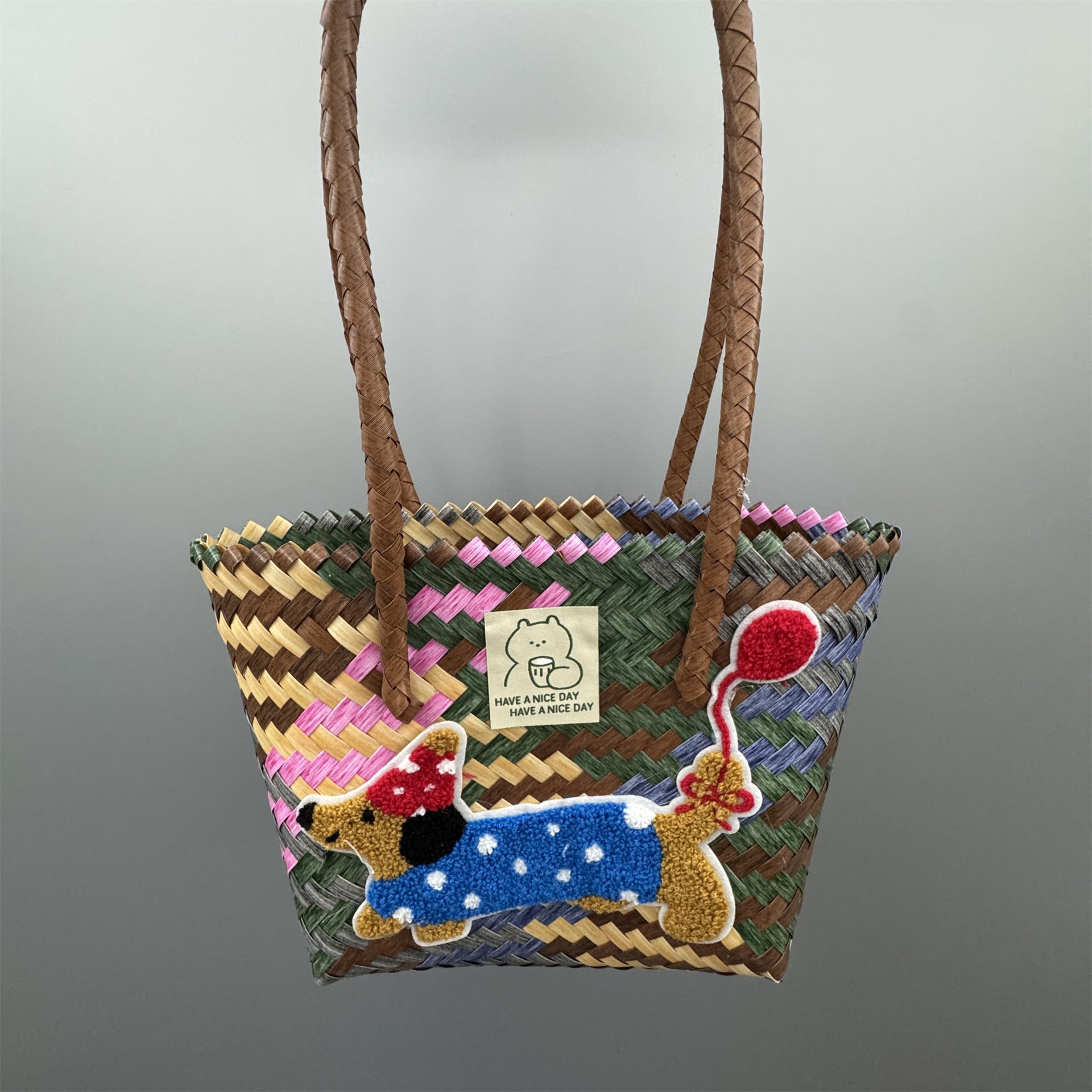 Retro Woven Bag