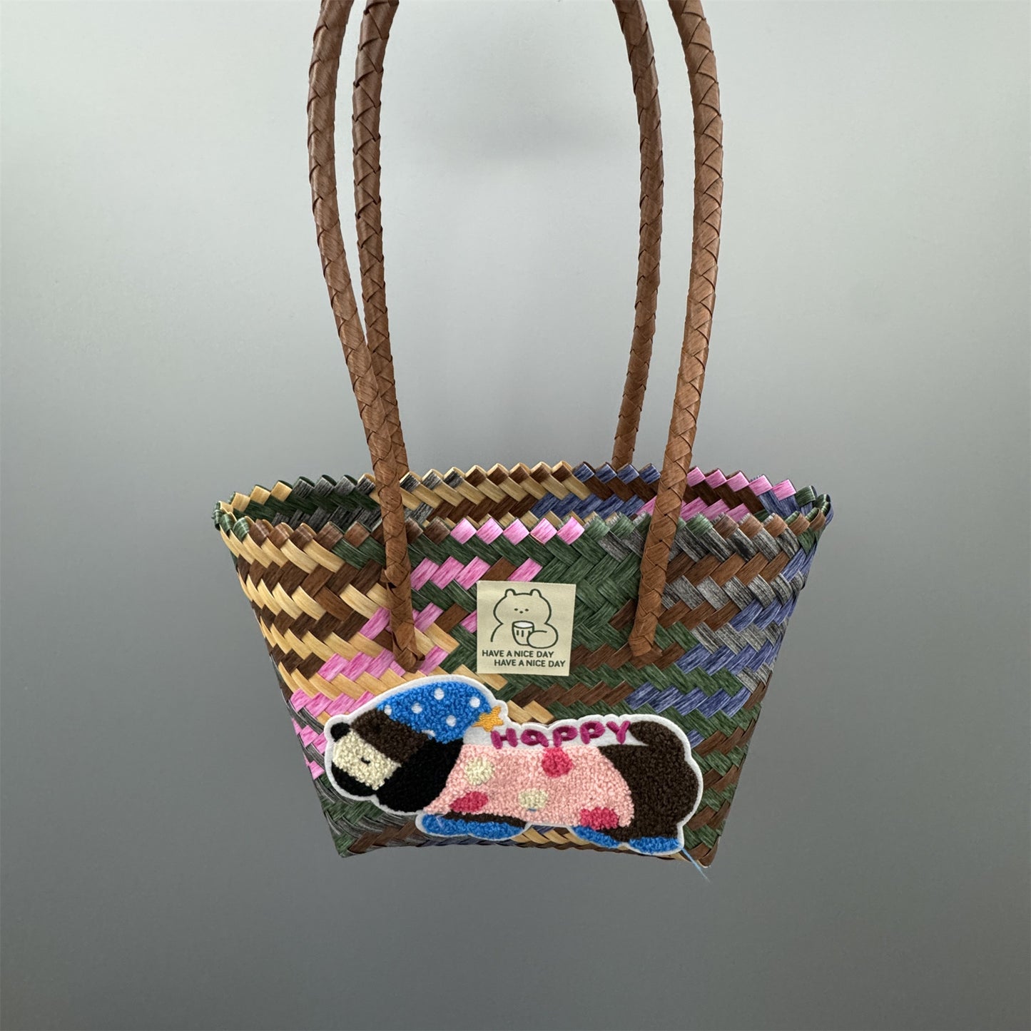 Retro Woven Bag
