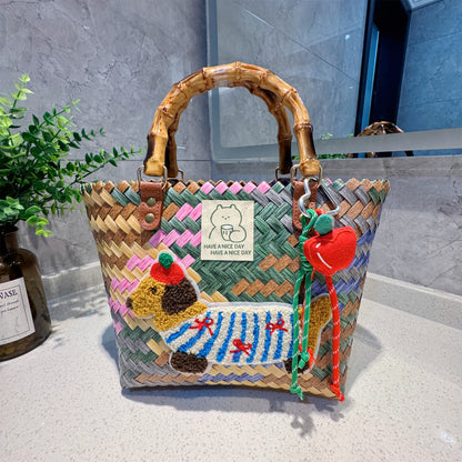 Retro Woven Bag