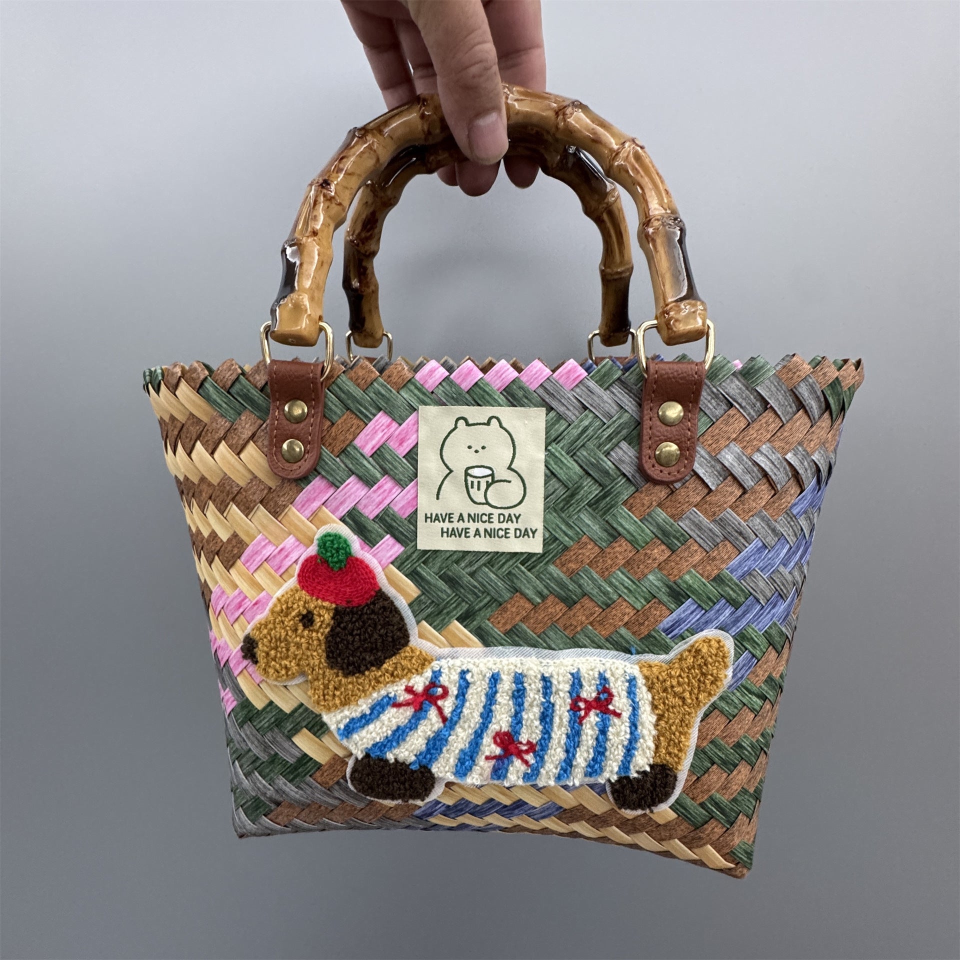 Retro Woven Bag