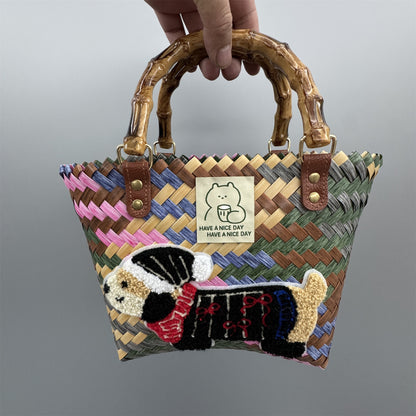 Retro Woven Bag