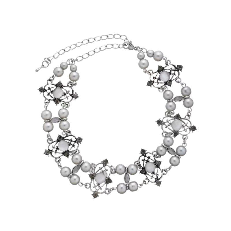 Retro Y2K Alloy Choker Necklace