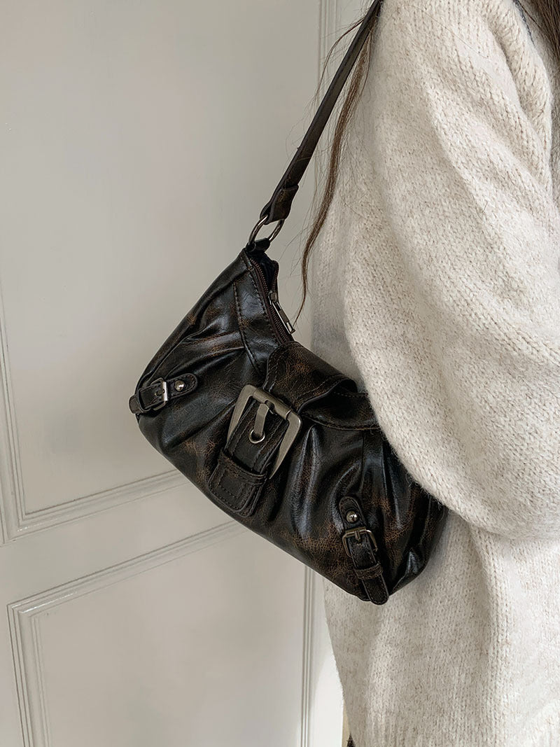 Retro Y2K Punk Style Underarm Shoulder Bag