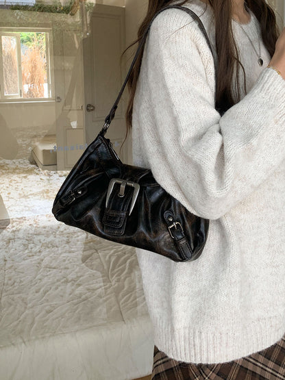Retro Y2K Punk Style Underarm Shoulder Bag