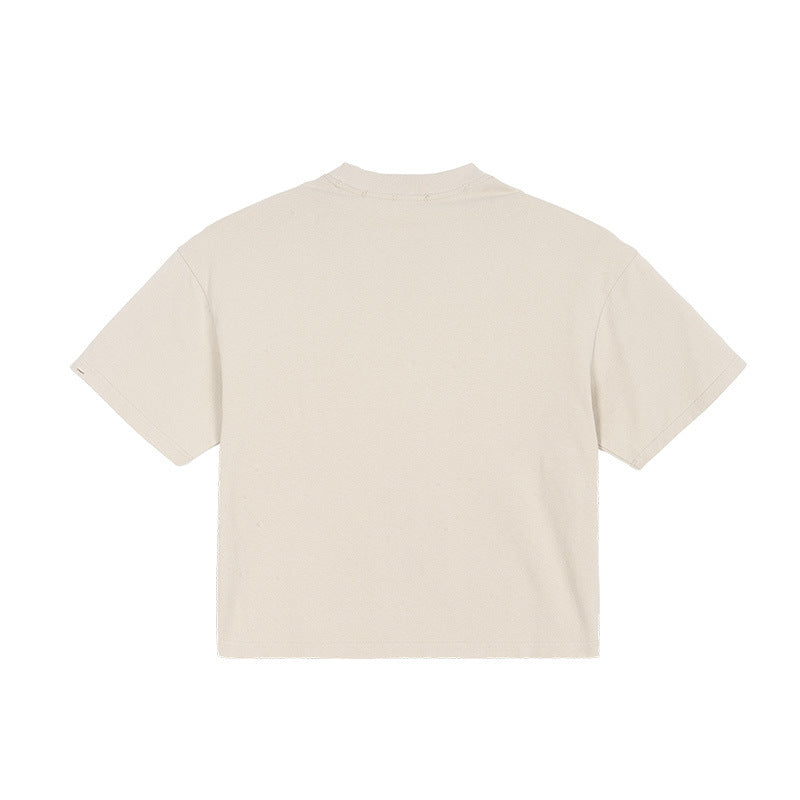 Retro Youth Pure Color Men's T-Shirt