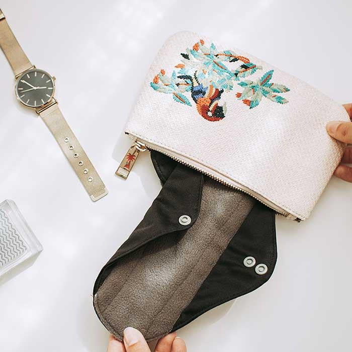 Reusable Bamboo Charcoal Sanitary Pads