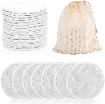 Reusable Bamboo Fiber Makeup Remover Pads