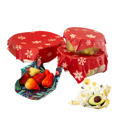 Reusable Beeswax Food Wrapping Cloth