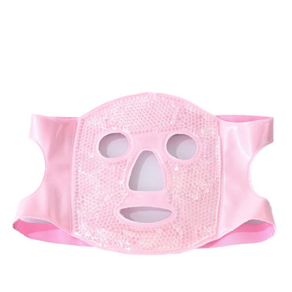 Reusable Cooling Face Mask with Ice Beads