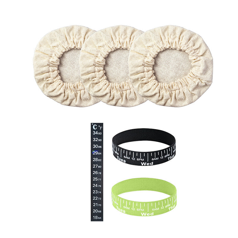 Reusable Cotton Fermentation Cover with Elastic Band