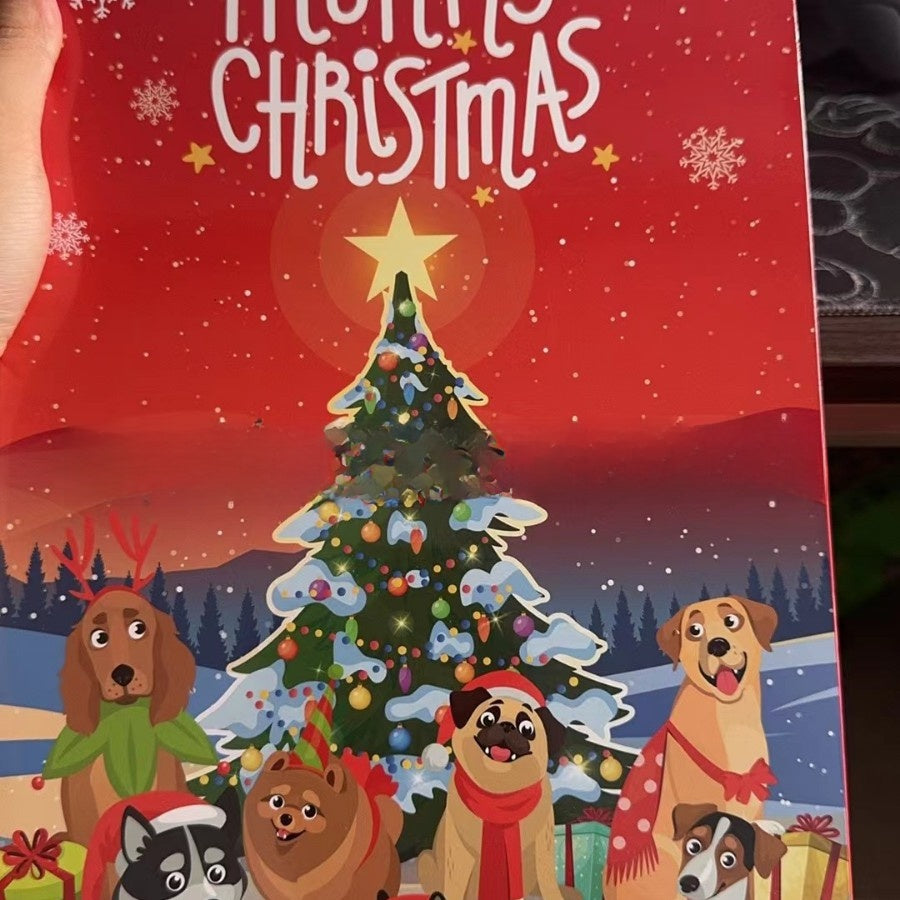 Reusable Dog Advent Calendar for Christmas