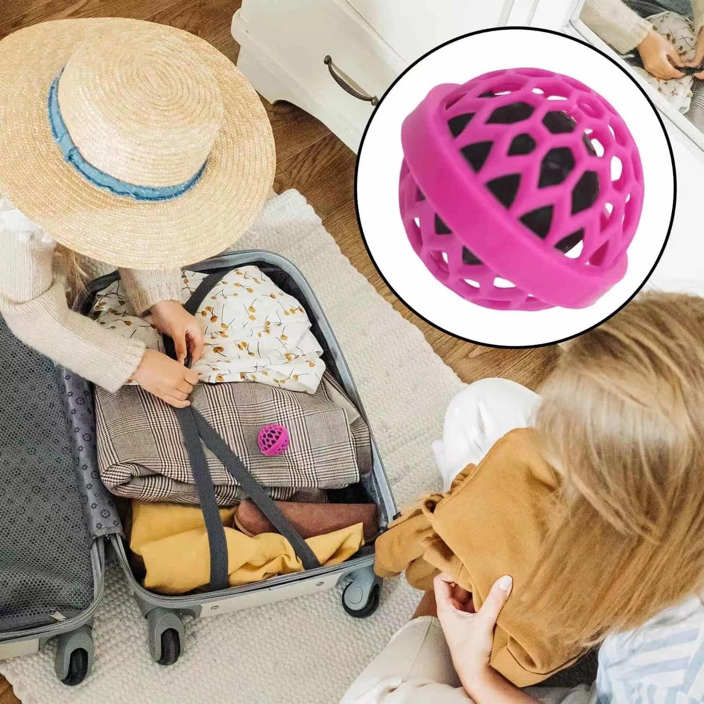 Reusable Fabric Cleaning Ball