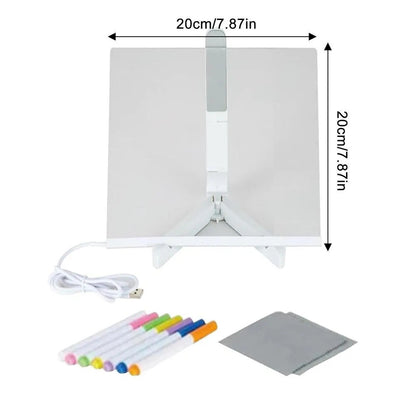 Reusable Glow Drawing Board