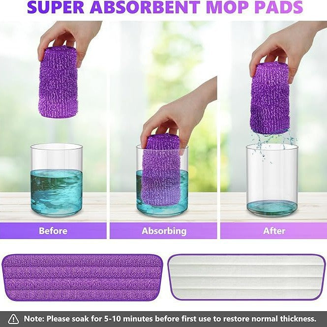 Reusable mop pad