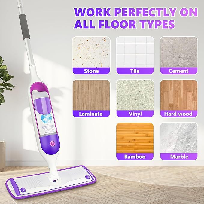 Reusable mop pad