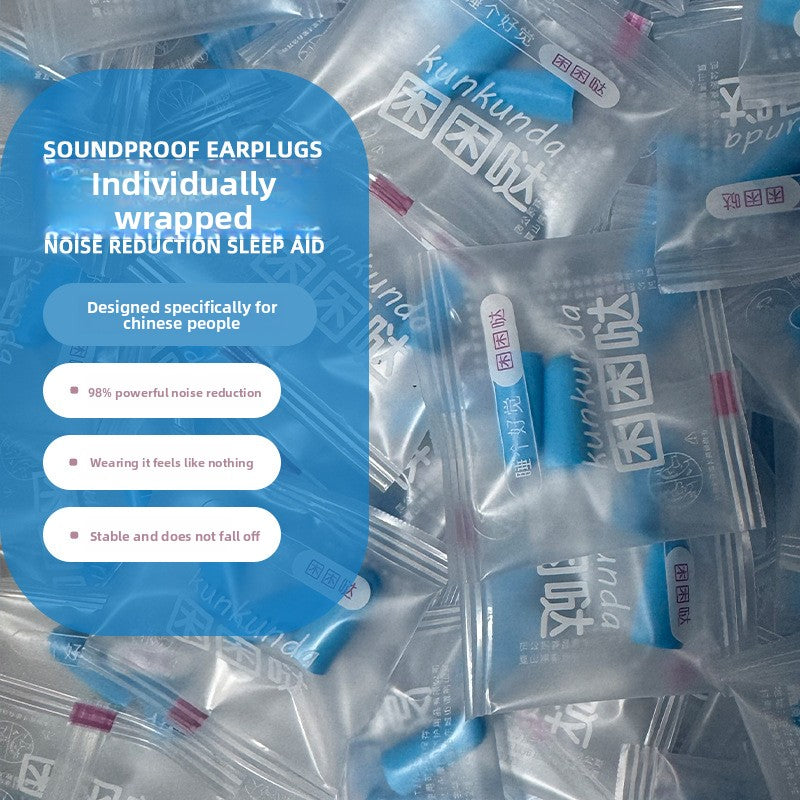 Reusable Noise Reducing Soft Foam Earplugs