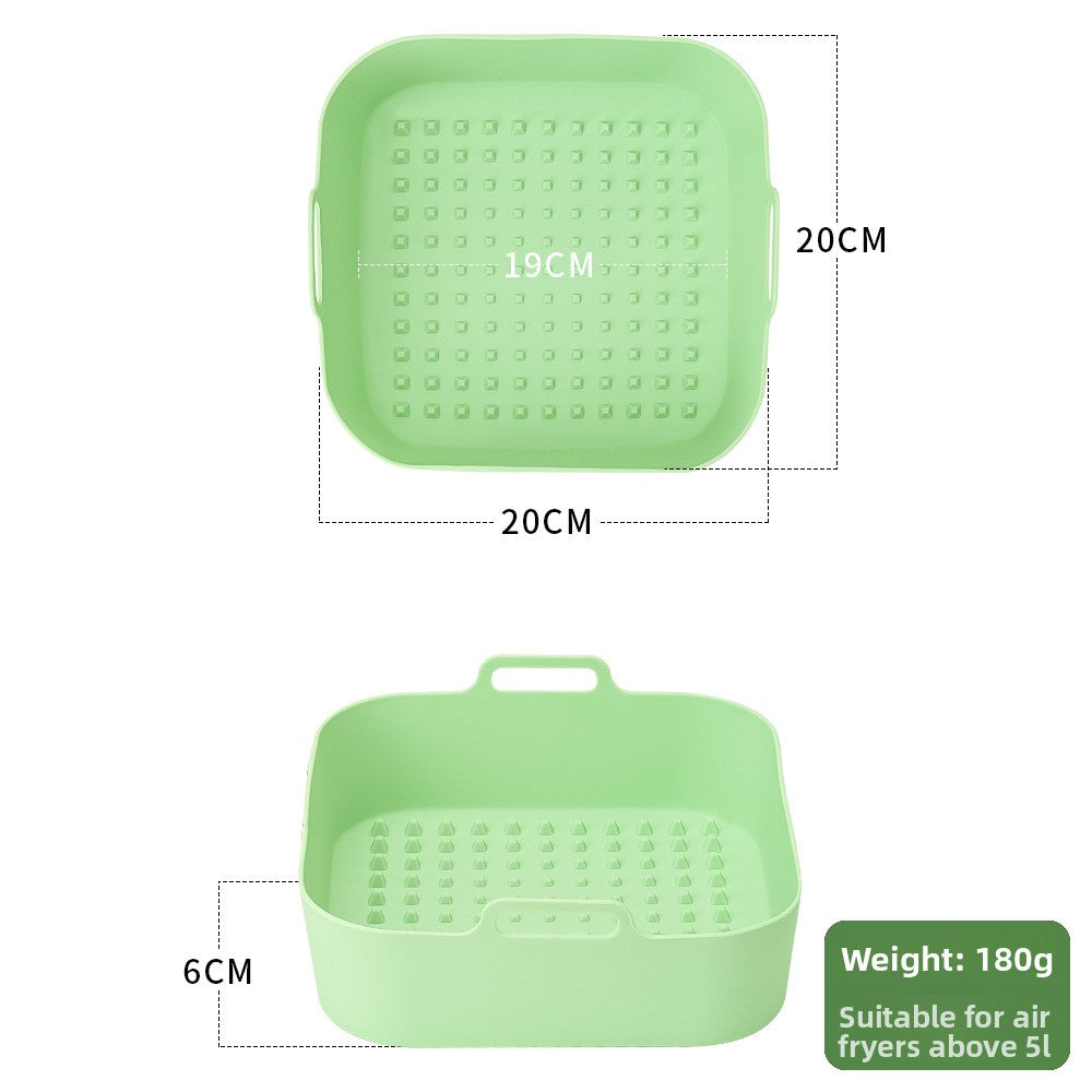 Reusable Silicone Air Fryer Baking Pan