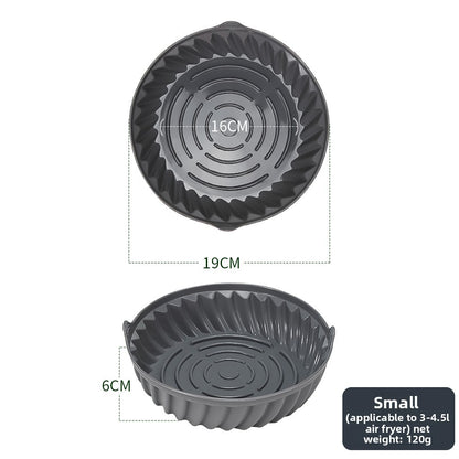 Reusable Silicone Air Fryer Baking Pan