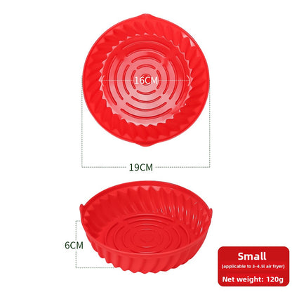 Reusable Silicone Air Fryer Baking Pan