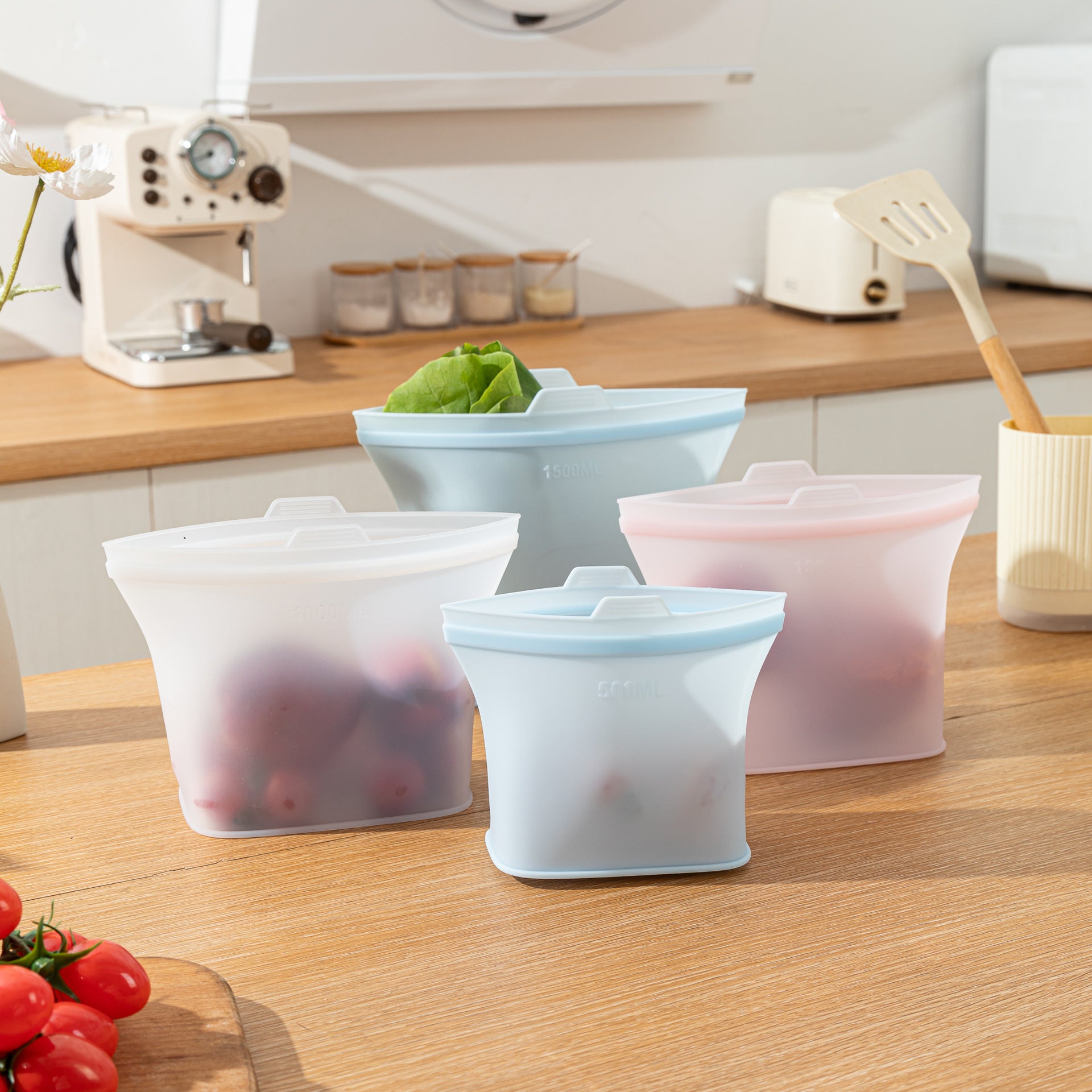 Reusable Silicone Food Storage Bags