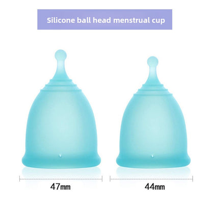 Reusable silicone menstrual cups