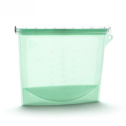 Reusable Silicone Self-Sealing Food Storage Bags