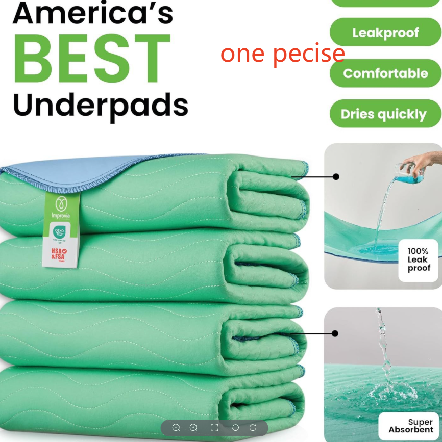 Reusable Washable Bed Pad