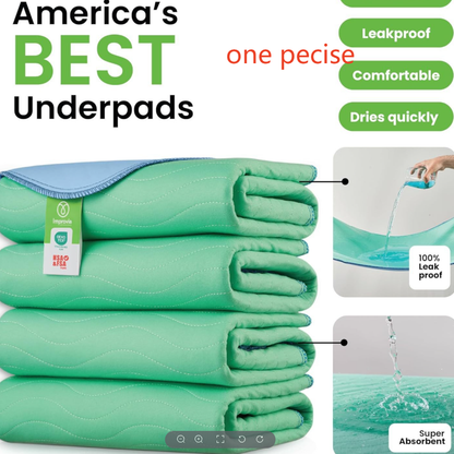 Reusable Washable Bed Pad