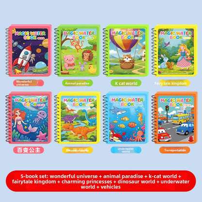 Reusable Water Drawing Book for Kids
