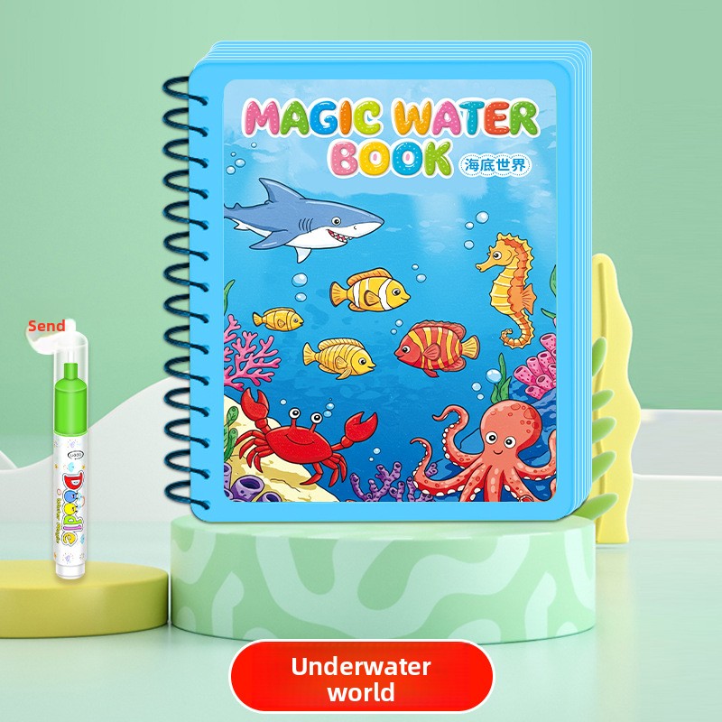 Reusable Water Drawing Book for Kids