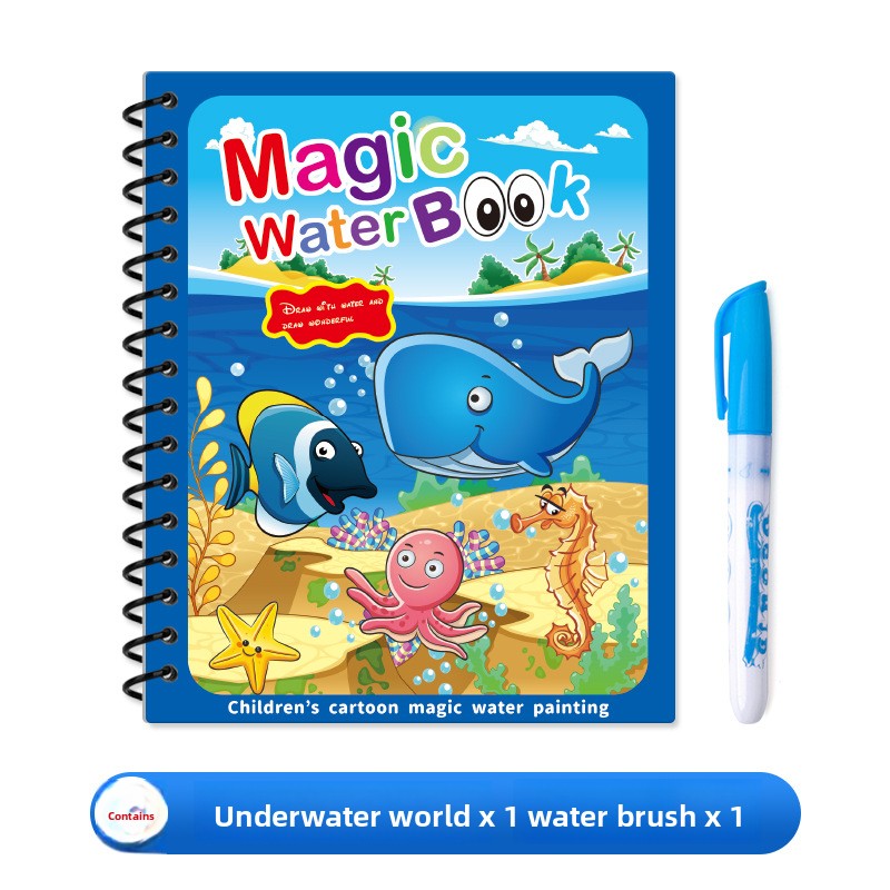 Reusable Water Drawing Book for Kids