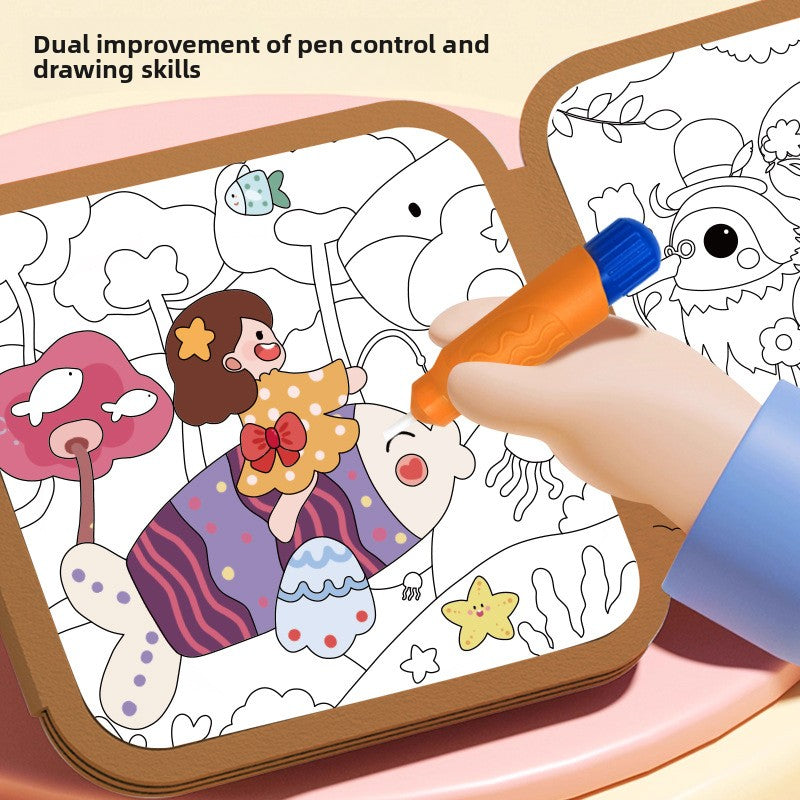 Reusable Water Drawing Book
