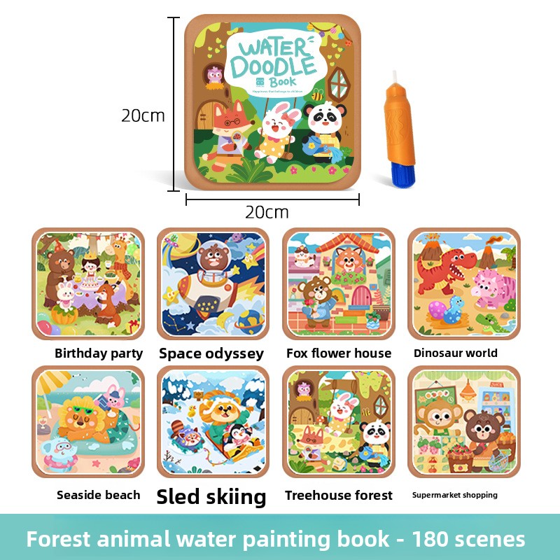Reusable Water Drawing Book