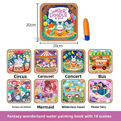Reusable Water Drawing Book