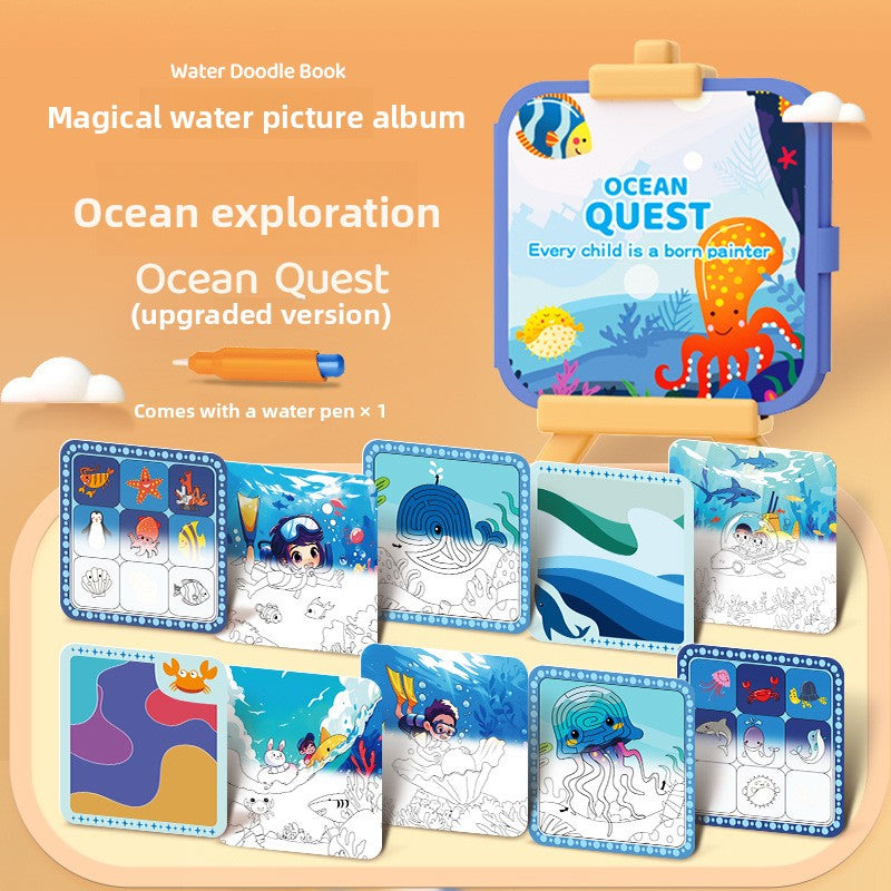 Reusable Water Drawing Book