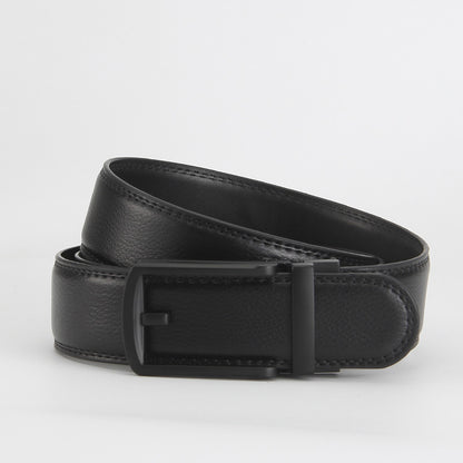 Reverse pull buckle belt