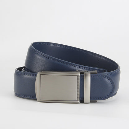 Reverse pull buckle belt