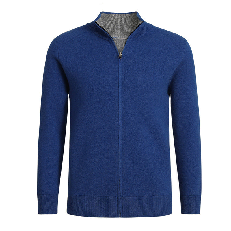 Reversible Cashmere Blend Cardigan