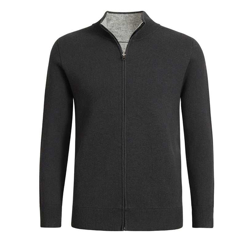 Reversible Cashmere Blend Cardigan