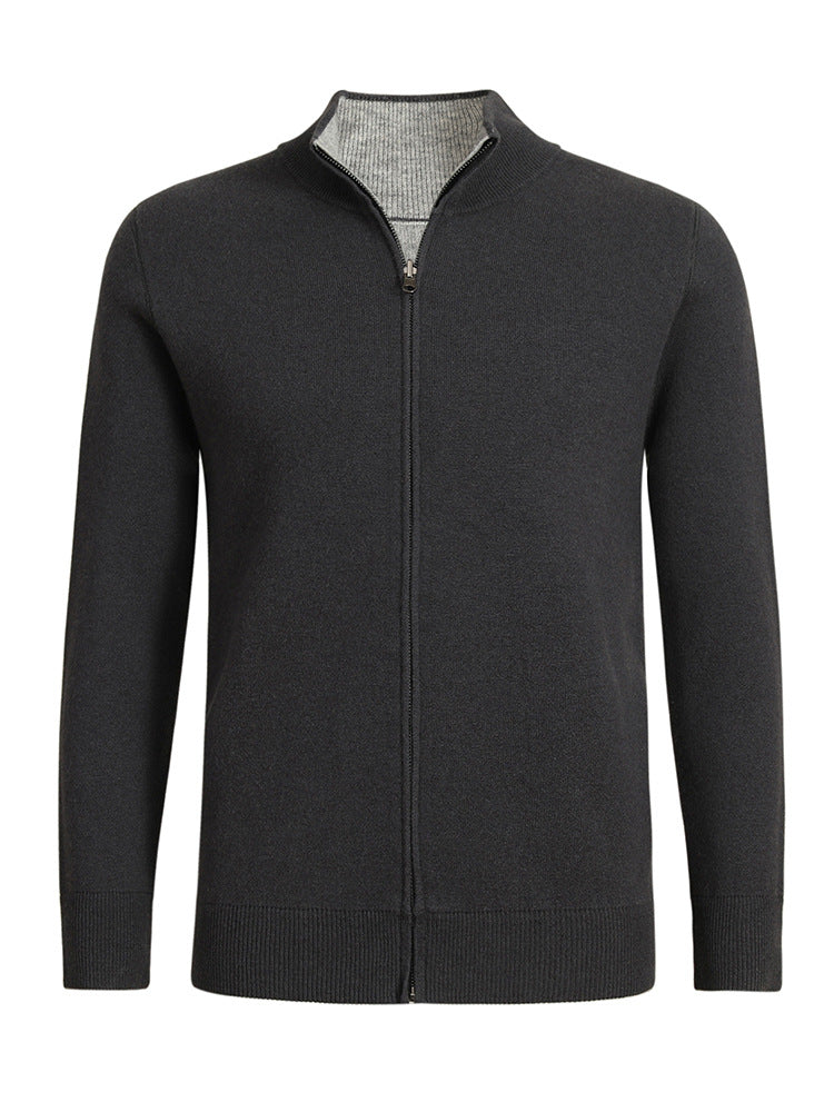 Reversible Cashmere Blend Cardigan