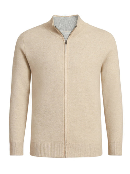 Reversible Cashmere Blend Cardigan