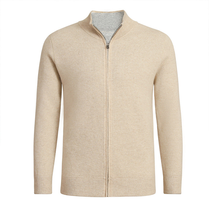 Reversible Cashmere Blend Cardigan