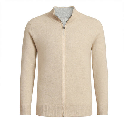 Reversible Cashmere Blend Cardigan