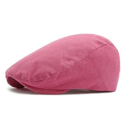 Reversible Cotton Tie-Dye Beret Cap
